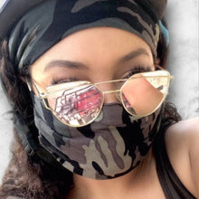 Load image into Gallery viewer, Camo Headband and Mask Set
