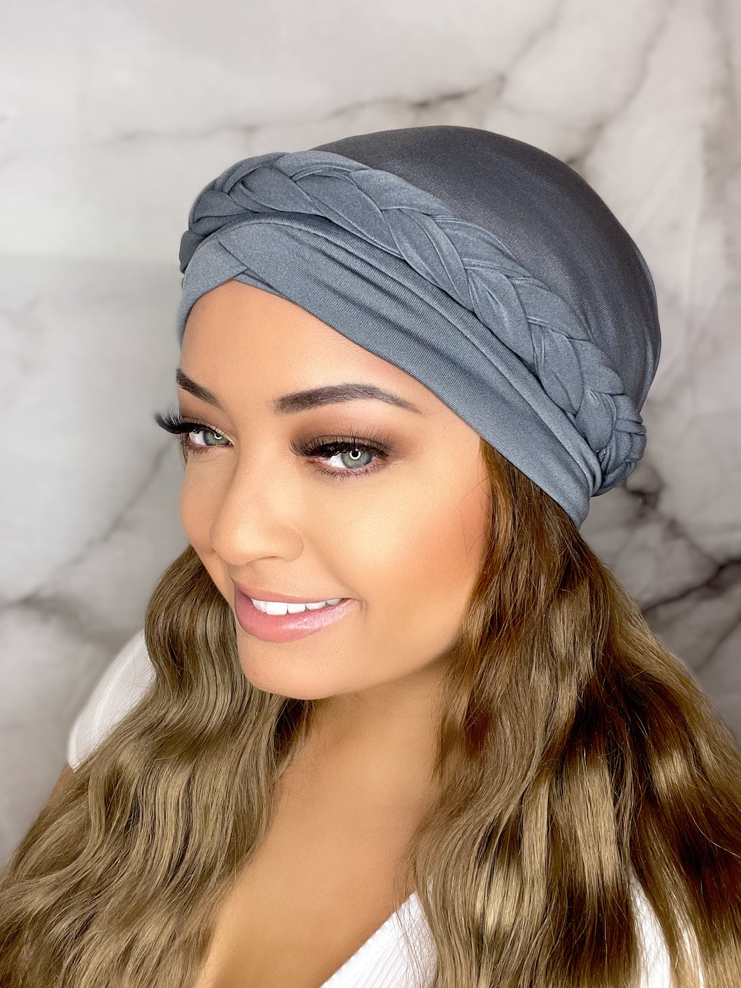 Grey Headwrap