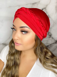 Red Headwrap