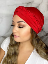 Load image into Gallery viewer, Red Headwrap
