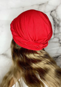 Red Headwrap