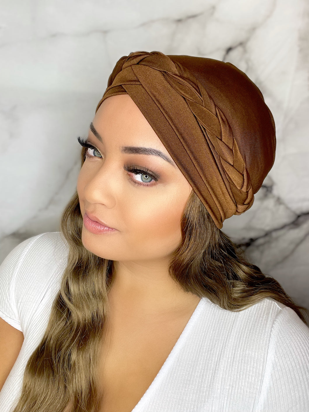 Chocolate Brown Headwrap