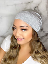 Load image into Gallery viewer, Grey Satin Lined Beanie
