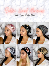 Load image into Gallery viewer, Blush Rose Satin Lined Beanie
