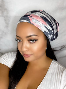 Beanie Bonnets - Girly Camo Satin Lined Beanie