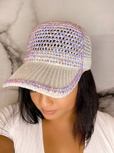 Load image into Gallery viewer, Glam Hat - Snowflake Glam Hat
