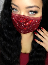 Load image into Gallery viewer, Glitz And Glam Masks - NEW! Cranberry Mask
