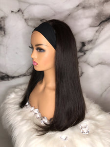 Headband Wig - Headband Wig - Malaysian Straight