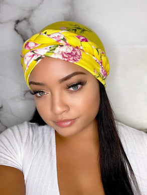 Headwraps - Yellow Lily Headwrap