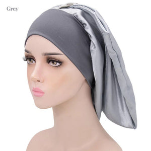 Long Snap Bonnets - Silver Long Snap Bonnet