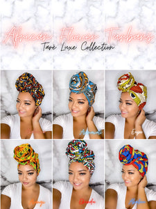 Turbans - Abuluu African Flower Turban