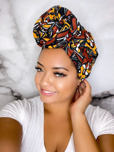 Load image into Gallery viewer, Turbans - Akahawia African Flower Turban

