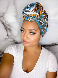 Turbans - Asamawati African Flower Turban