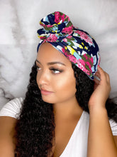 Load image into Gallery viewer, Turbans - Bouquet Flower Turban
