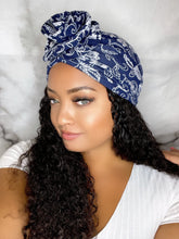 Load image into Gallery viewer, Turbans - Deep Flower Turban
