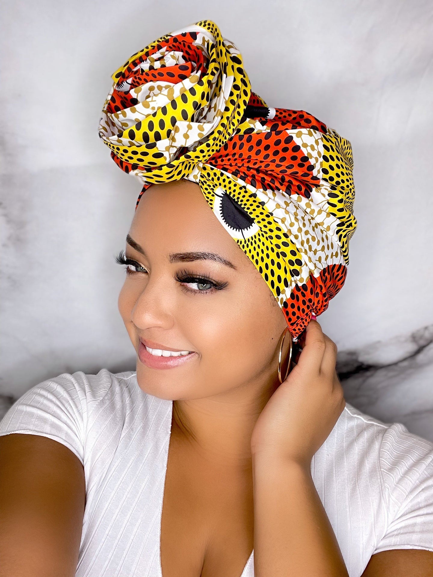 Turbans - Eupe African Flower Turban