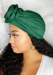 Turbans - Green Flower Turban