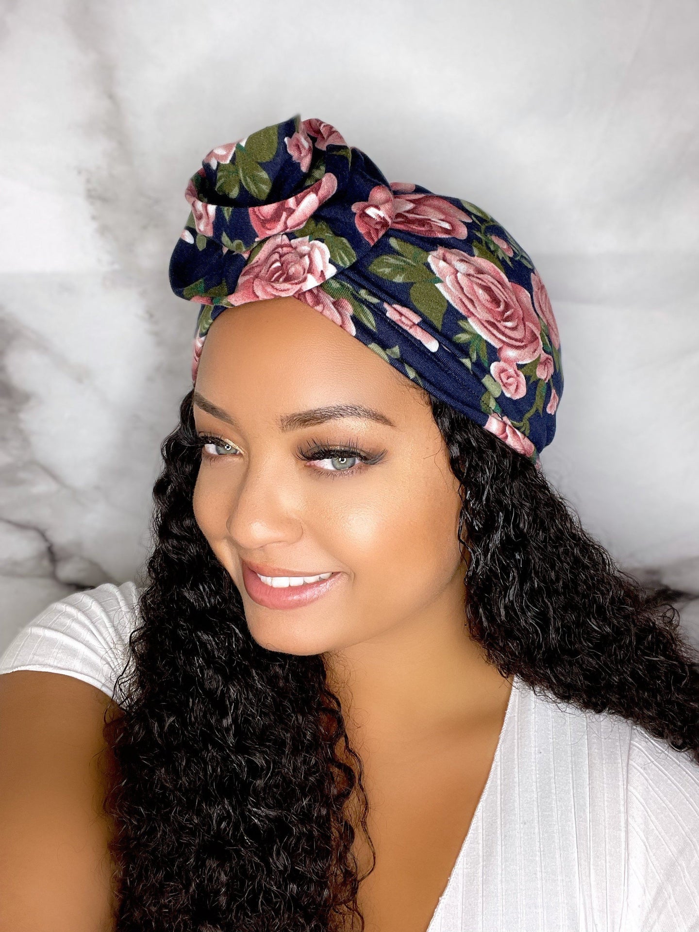 Turbans - Roses Flower Turban